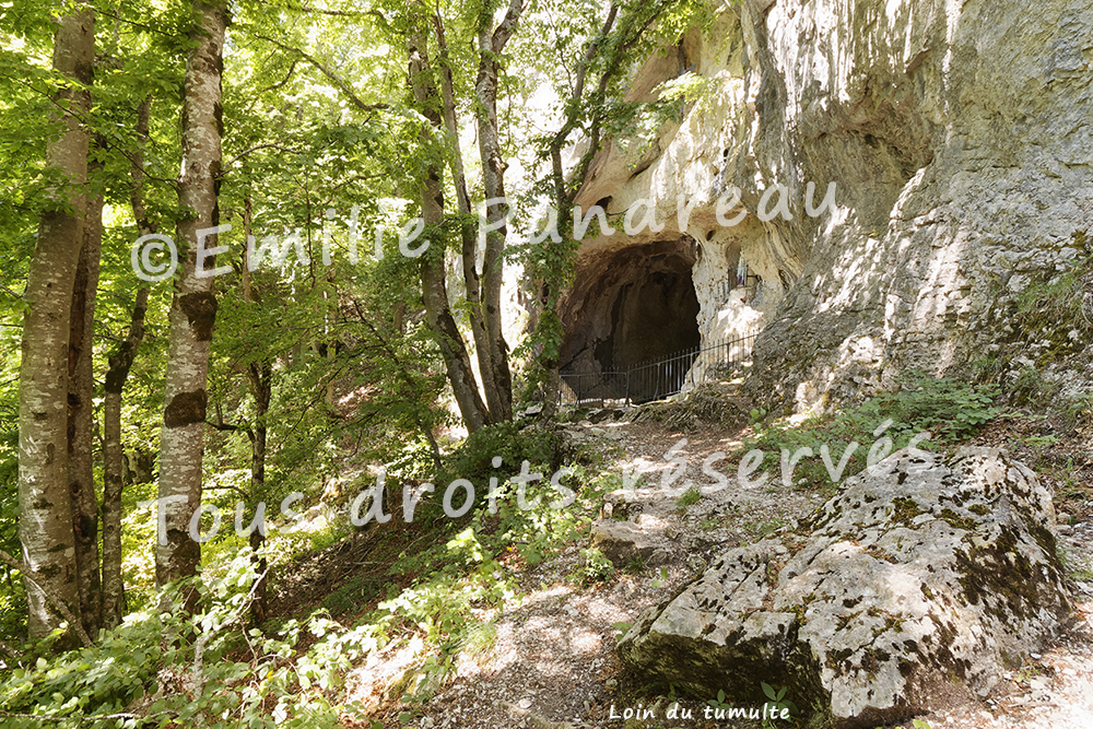 La grotte du Jourdy à Mieussy, Haute-Savoie