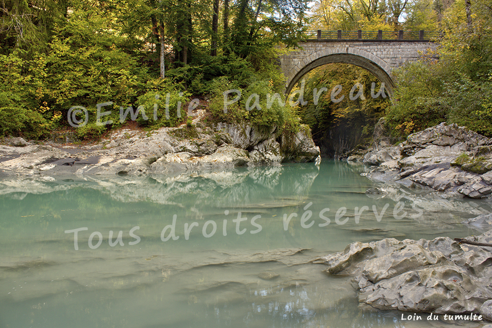 pont du diable, mieussy, Giffre